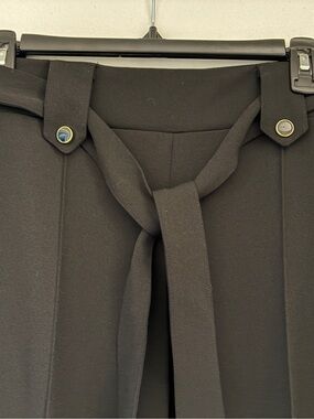NYC Women’s Black Tie-Waist Dress Pants